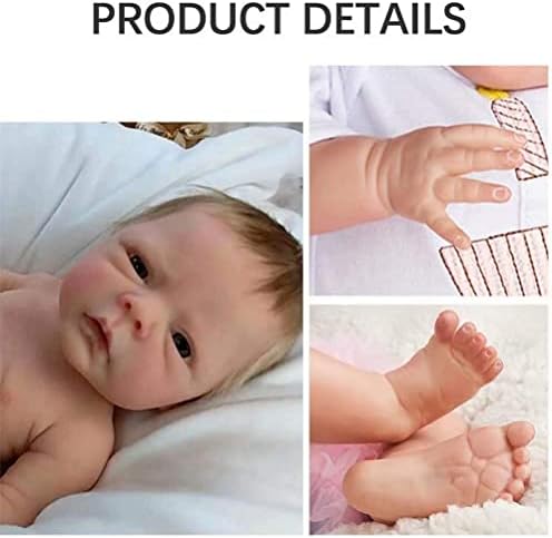 ZTDOLL Reborn Baby Doll Boy 18 Inch Lifelike Doll