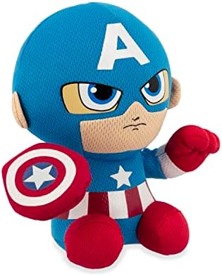 Ty Captain America Plush BlueRedWhite 8 Inch