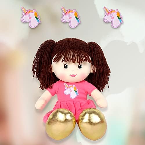 Linzy 16 Pink Laura Soft Plush Rag Doll