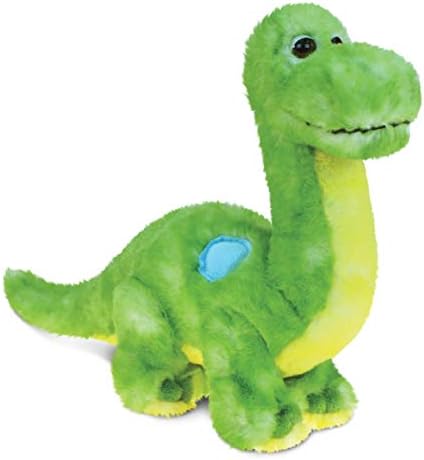 Puzzled DolliBu Plush Dinosaur - 10 Inch Soft Huggable Green Toy