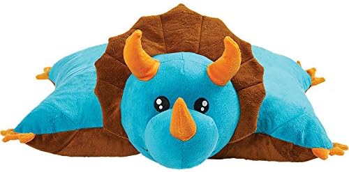 Pillow Pets Triceratops Blue 18 Inch Plush Toy