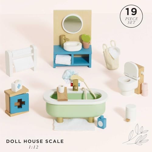 Le Toy Van Daisylane Bathroom Wooden Toy Set