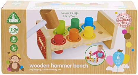 Early Learning Centre Wooden Hammer Bench for Kids
