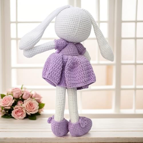 Bunny Rabbit Stuffed Animal Plushie Doll for Toddlers