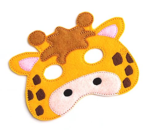 Baby WhatKnots Kids Giraffe Felt Face Mask 1