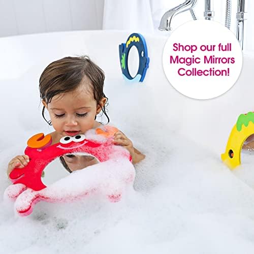Edushape Magic Mirror Crab - Learning Bath Toy for Toddlers