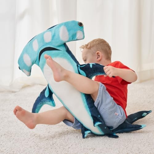 40 Inch Hammerhead Shark Plush Toy - Giant Stuffed Animal