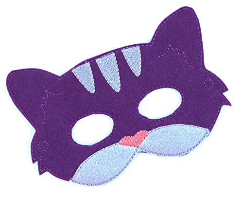 Baby WhatKnots Kids Purple Cat Face Mask for Halloween