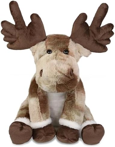 DolliBu Forest Floppy Moose Plush Toy - 105 Inches 1
