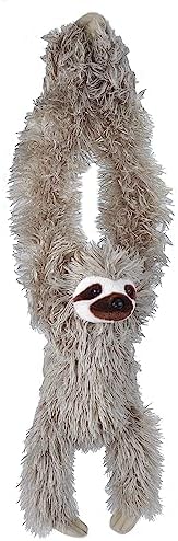 Wild Republic Hanging 3 Toed Sloth Plush 30 Inches
