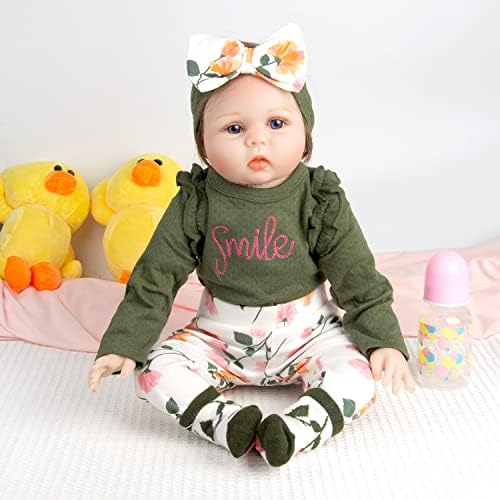 Pedolltree Reborn Baby Doll Army Green 4pcs Set 1