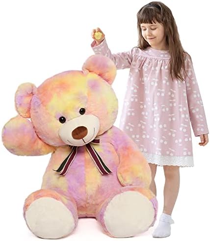 Tezituor 40in Giant Teddy Bear Plush Toy