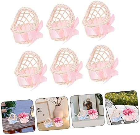 FOYTOKI Miniature Baskets for Crafts Woven Delicate Decor