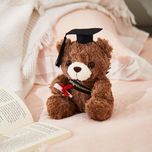 Athoinsu 9 Graduation Bear with Black Cap
