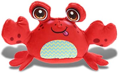 DolliBu Red Crab Plush Toy 55 Inches Huggable Cuddle Gift