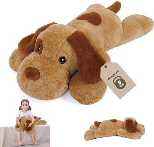 JellyMallow 5 lbs Weighted Plush Animal Pillow
