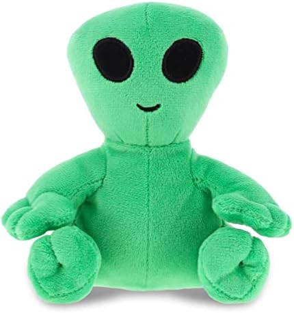 DolliBu Green Alien Plush Stuffed Animal 6 Inches 1