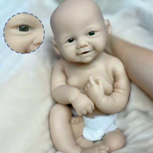 18 Inch Unpainted Reborn Silicone Baby Doll