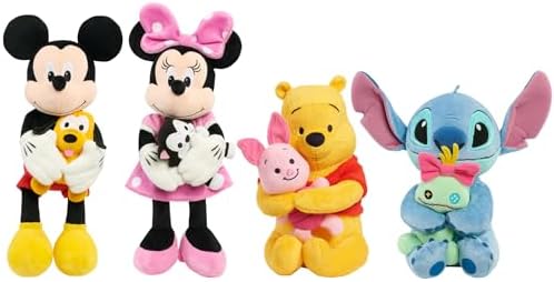 Disney Classics Lil Friends Minnie Mouse Plushie with Figaro