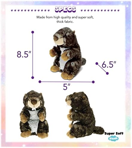 DolliBu Wild Marmot Plush Toy - 85 Inches