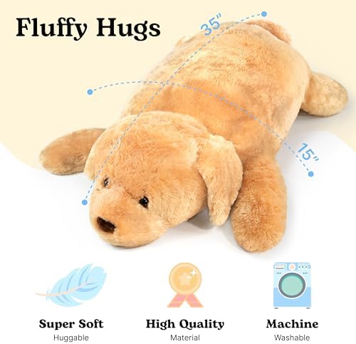 Extra Large Stuffed Teddy Bear - Giant Fluffy Hugging Toy for Kids