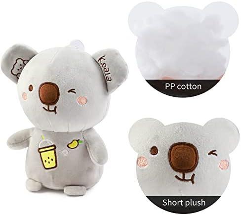 ZGXIONG 9 Inch Grey Koala Plushie Toy