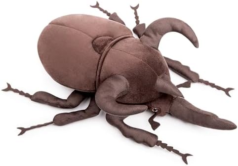 ZHONGXIN MADE 10 Realistic Atlas Beetle Plush Toy