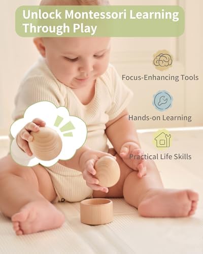 Fortella Montessori Baby Toy Set 7-9 Months