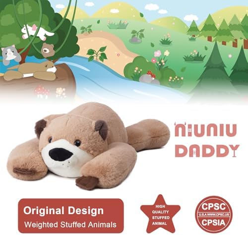 Niuniu Daddy 20 Inch Weighted Otter Plush Toy