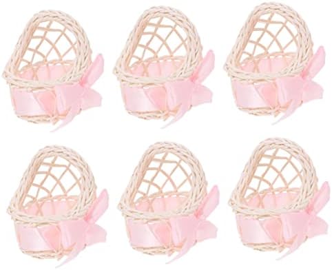 FOYTOKI Miniature Baskets for Crafts Woven Delicate Decor