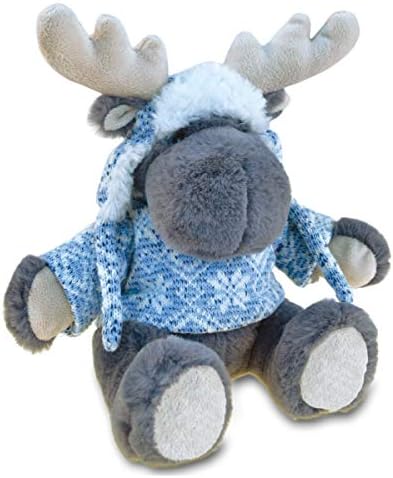 Puzzled DolliBu Plush Moose Toy - 9 Inches