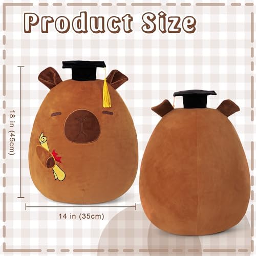 Capybara Graduation Plush Stuffed Animal 18