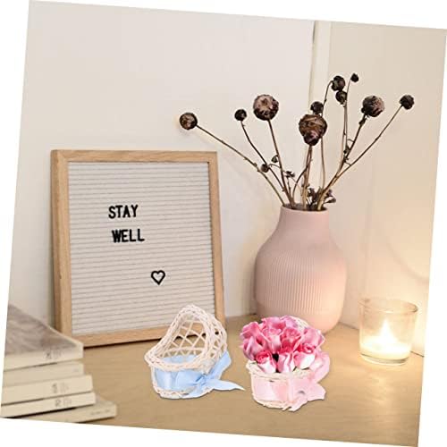 FOYTOKI Miniature Baskets for Crafts Woven Delicate Decor