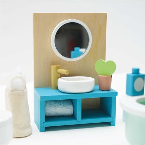 Le Toy Van Daisylane Bathroom Wooden Toy Set