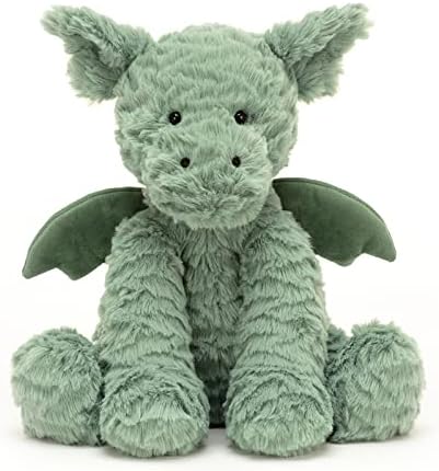 Jellycat Fuddlewuddle Dragon Plush Toy 9 Inches