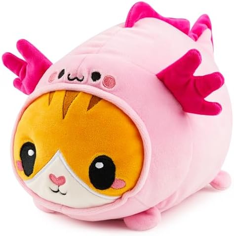 JOYIN Kawaii Axolotl Cat Plushie 11 Cuddly Pillow