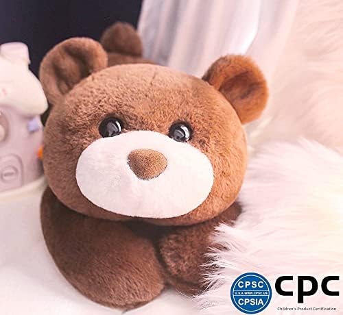 uoozii 20 Brown Bear Weighted Plush
