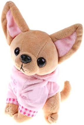 SUSHAFEN Stuffed Dog Plush Toy 17cm Cute Pillow Decoration