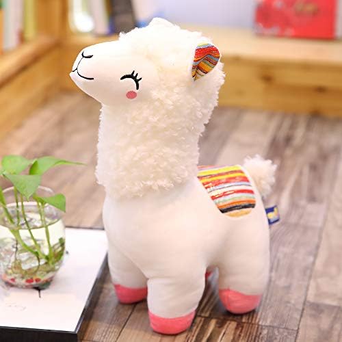 Cute Plush Alpaca Stuffed Animal Fluffy Llama Toy for Kids and Lovers