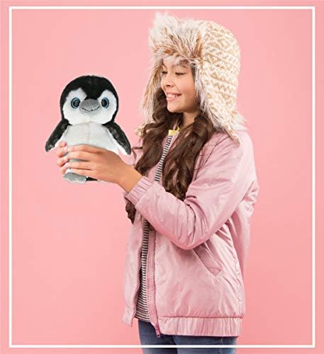 DolliBu Grey Penguin Plush - 9 Inches 1