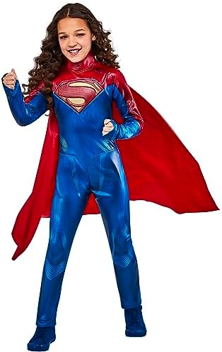 Rubies Girls The Flash Movie Supergirl Jumpsuit Large
