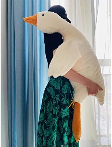 Tanha Large White Goose Plush Stuffed Animal