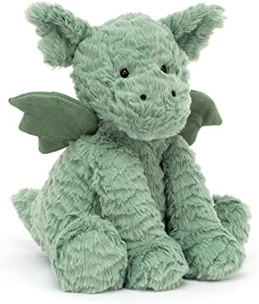 Jellycat Fuddlewuddle Dragon Plush Toy 9 Inches