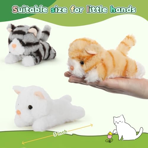 Muiteiur 157 Inch Cuddly Cat Plush Set
