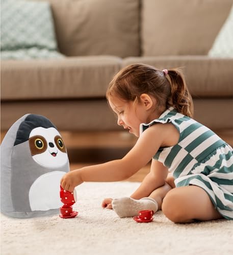 DolliBu Snug-Mooshies Sloth Plush Toy - 10 Inch