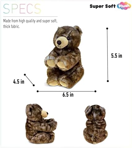 Puzzled DolliBu Plush Grizzly Bear - Huggable 55 Inch Stuffed Animal
