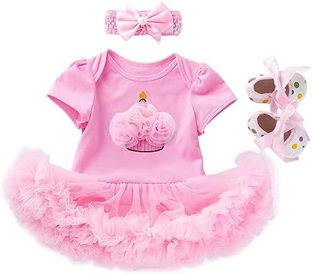 PIUGEIME Reborn Baby Doll 3Pcs Pink Outfit Set 1
