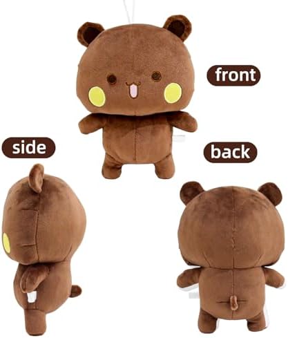 2 Pcs Bubu Dudu Bear Plush Toys for Kids and Girlfriends