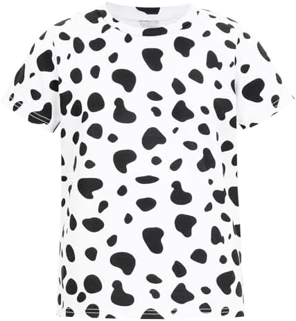 Z-Shop Dalmatian Costume Kids 101 Days School Outfit