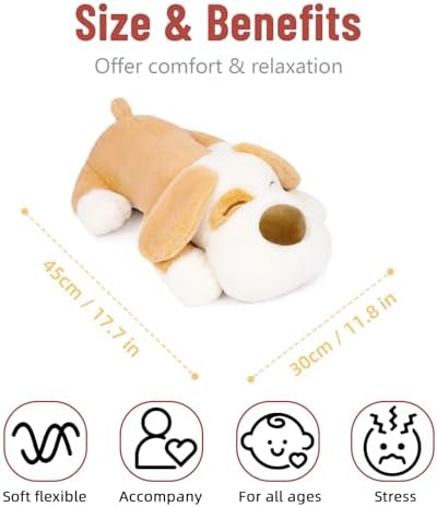 Niuniu Daddy 18 Weighted Dog Plush Pillow